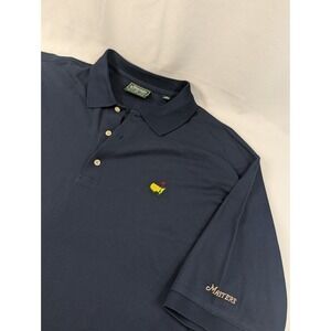 Masters Collection 60's Two Ply Mercerized Pima Cotton SS Polo Men's XXL Navy
